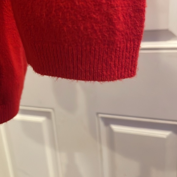 B B’s closet sweater Cardigan women’s size S small Vintage red - Picture 8 of 15